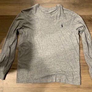 Ralph Polo Lauren Grey Long Sleeve